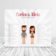 Photocall Boda Avatares Personalizables