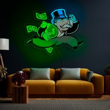Neón inspiración Monopoly
