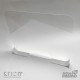 Panel protector de metacrilato con patas de sujeción 