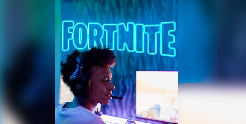 Neón inspiración Fortnite