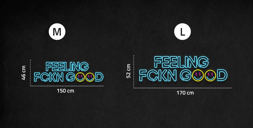 Neón Feeling good