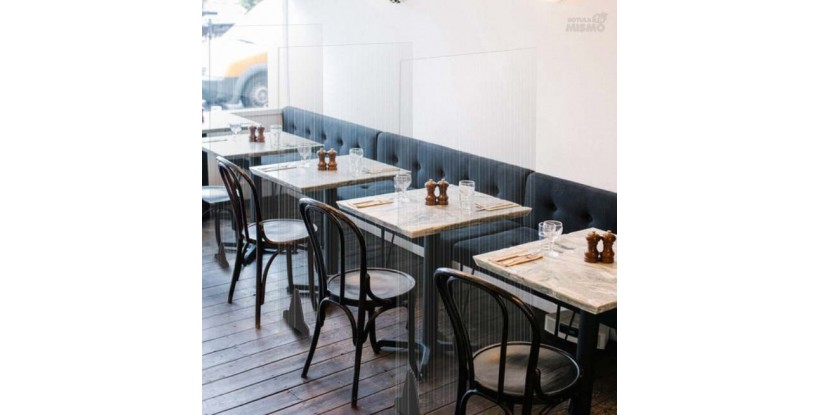 Mampara restaurante