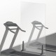 Mampara protectora para gimnasio
