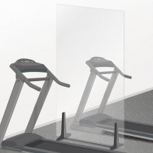 Mampara protectora para gimnasio