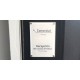 Placa de metacrilato transparente elegante