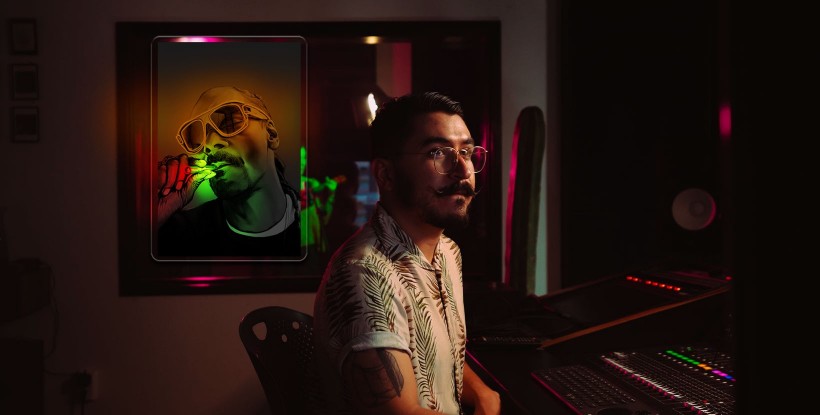 Neón inspiración Snoop dog