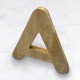 Letras Corpóreas de Madera de roble