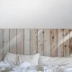 Cabecero de cama de madera