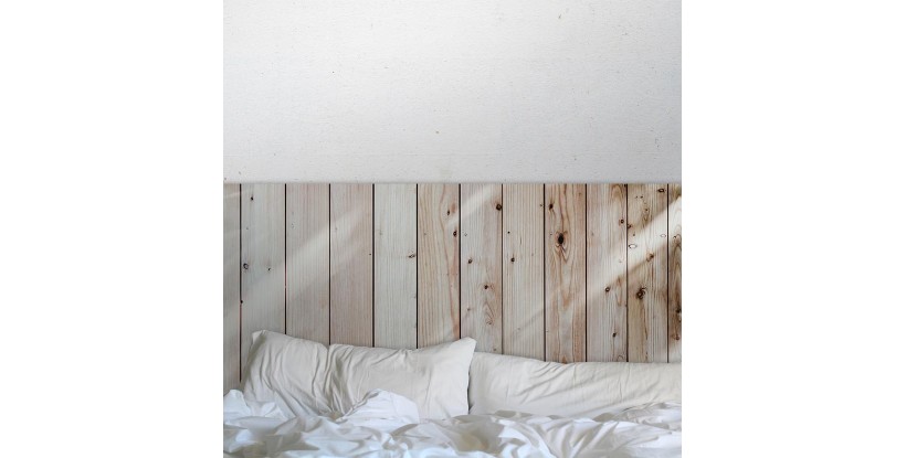 Cabecero de cama de madera