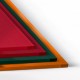 Placa de metacrilato transparente de color gris claro