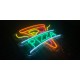 Neon Pizza escaparate