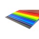 Pack 10 metacrilato de colores A4 3mm