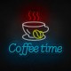 Neón Coffee time