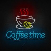 Neón Coffee time