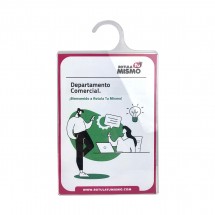 Expositor Metacrilato con percha