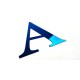 Letras metacrilato espejo azul claro