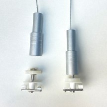 Cables escaparate inmobiliaria LED