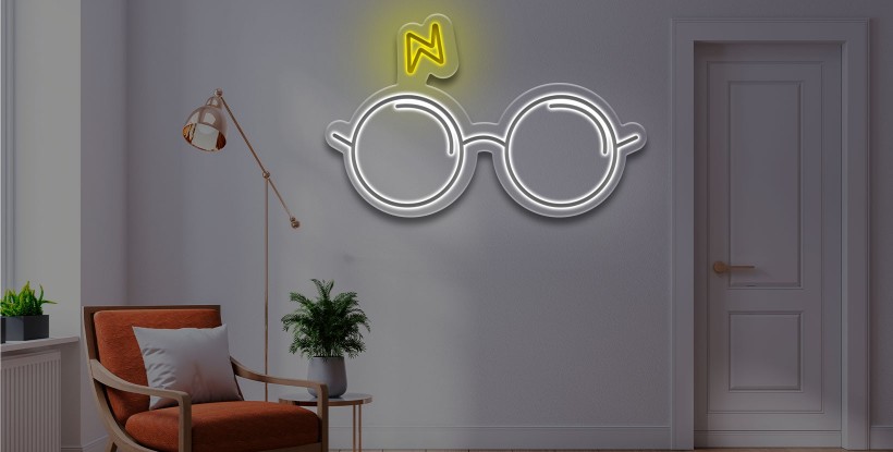 Neon inspiration Harry Potter