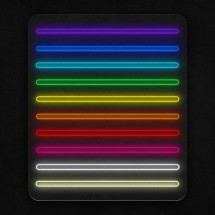 Muestrario tiras de neón LED