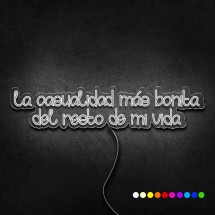 Neon La casualidad más bonita del resto de mi vida