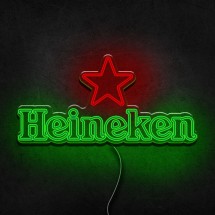 Neón inspiración Heineken