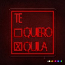 Neón Te quiero | Te quila