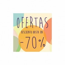 Cartel ofertas -70% circulitos