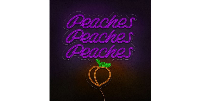 Neón peaches