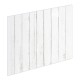 Cabecero madera blanca efecto palets