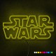 Neón inspiración logo Star Wars