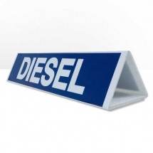 Cartel techo coche iman