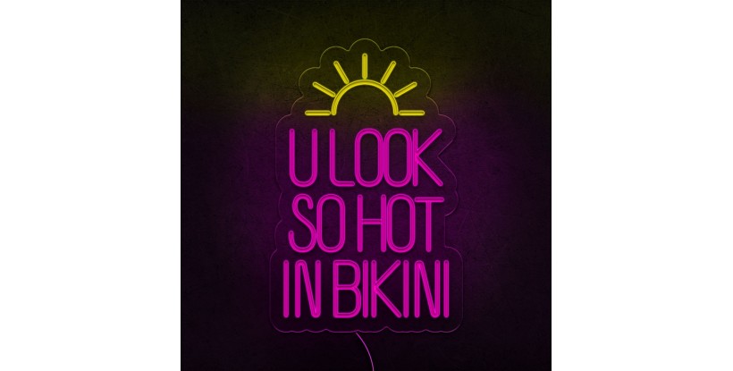 Neón U look so hot in bikini