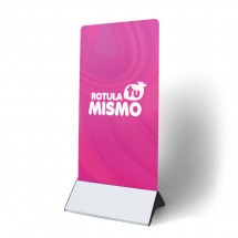 Display de aluminio doble cara