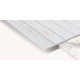 Cabecero madera blanca efecto palets