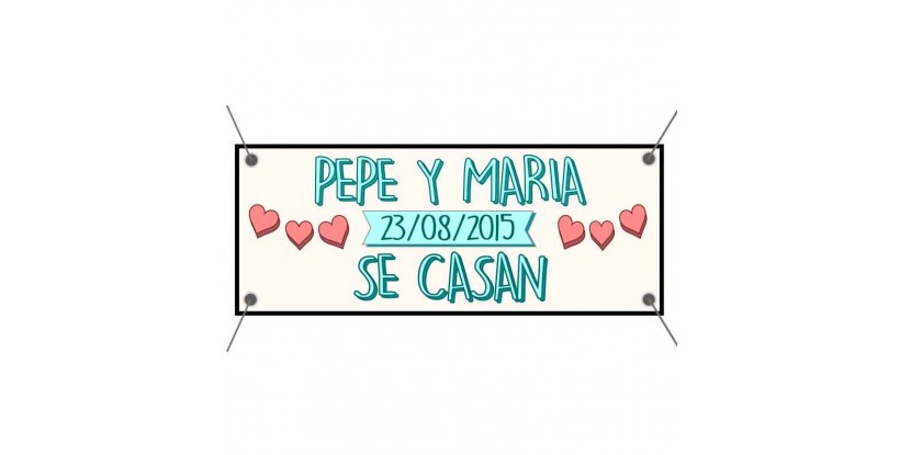 Cartel bodas