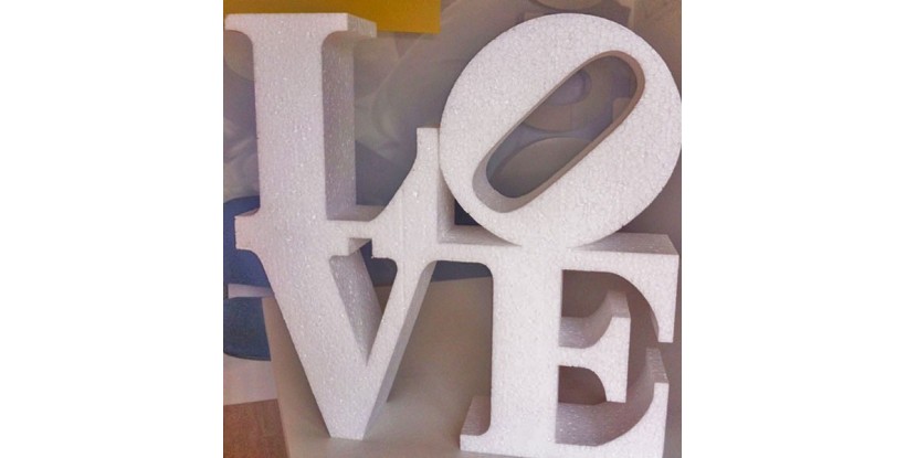 Letras LOVE para Bodas