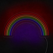 Neón arcoiris