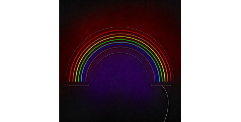 Neón arcoiris