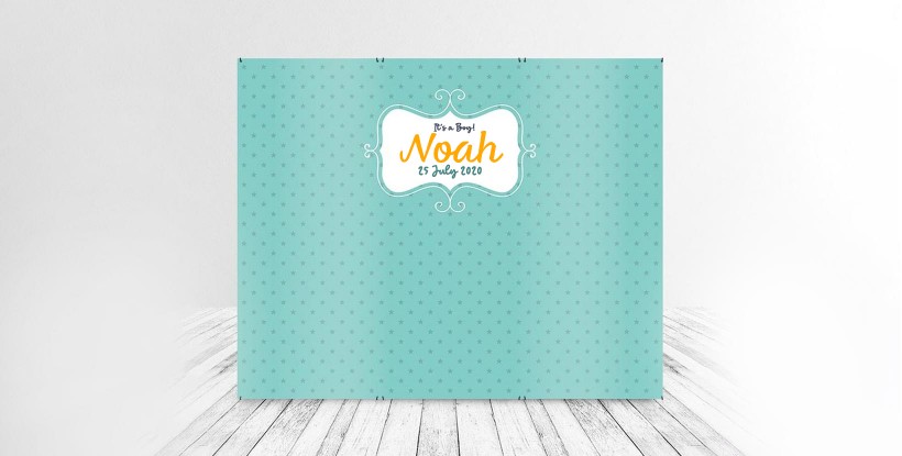 Photocall Baby Shower Niño