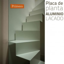 Placa señalización planta