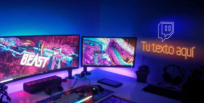 Neon Twitch + Nombre
