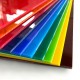 Pack 10 metacrilato de colores A4 3mm