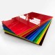 Pack 10 metacrilato de colores A4 3mm