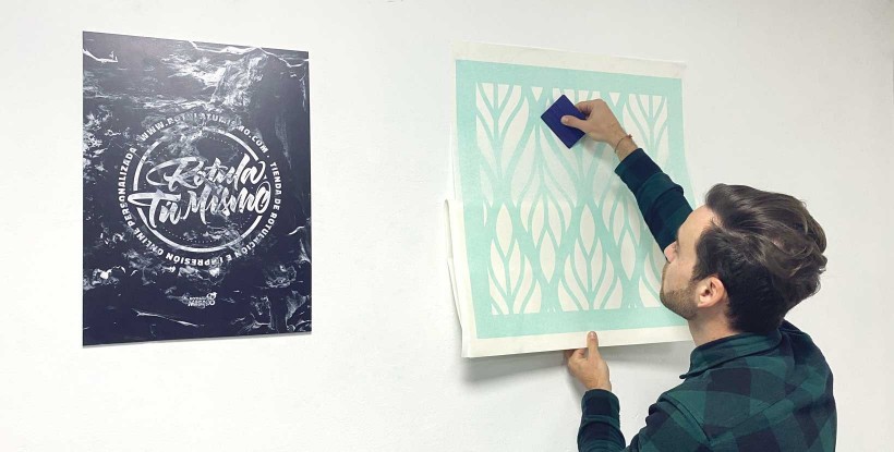 Vinilo máscara para pintar