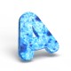 Letras con material reciclado