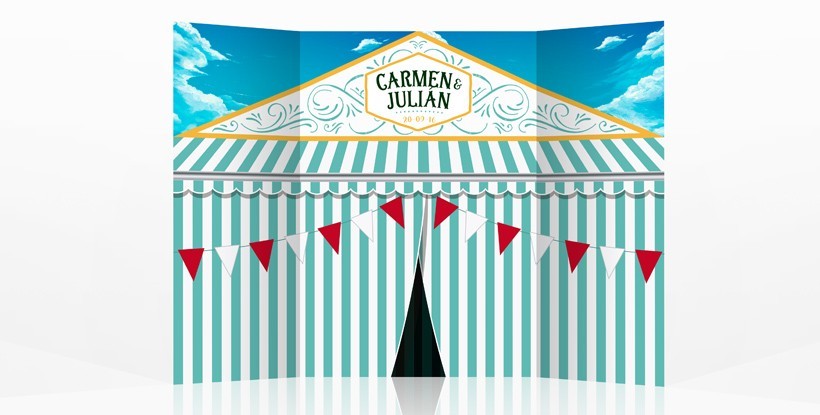 Photocall boda Feria de Abril