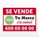 Cartel de inmobiliaria SE VENDE
