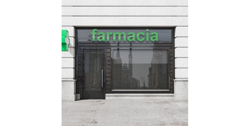 Letras farmacia led