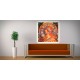 Cuadro iluminado para decoración de espacios creativos