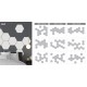 Hexágonos PVC para pared